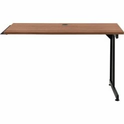 Interion By Global Industrial Interion® 48"W Right Handed Return Table - Walnut 20 Interion By Global Industrial Interion® 48"W Right Handed Return Table - Walnut -Outlet Desks & Workstations Store 695215WN 02