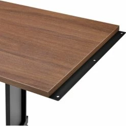 Interion By Global Industrial Interion® 48"W Right Handed Return Table - Walnut 22 Interion By Global Industrial Interion® 48"W Right Handed Return Table - Walnut -Outlet Desks & Workstations Store 695215WN 04