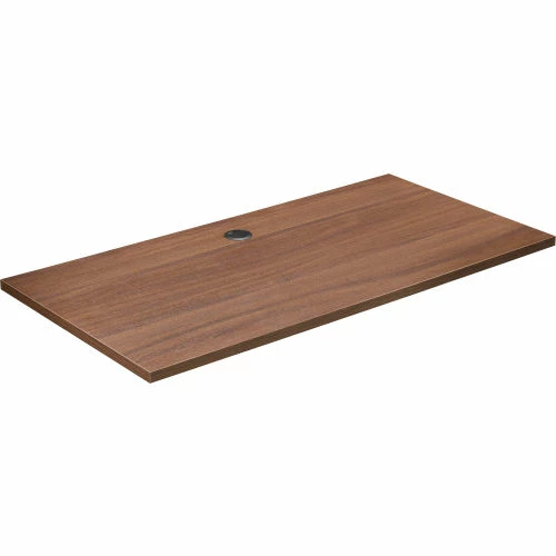 Interion By Global Industrial Interion® 48"W Right Handed Return Table - Walnut 9 Interion By Global Industrial Interion® 48"W Right Handed Return Table - Walnut - Image 9