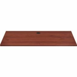 Interion By Global Industrial Interion® 48"W Left Handed Return Table - Mahogany -Outlet Desks & Workstations Store 695216MH 07