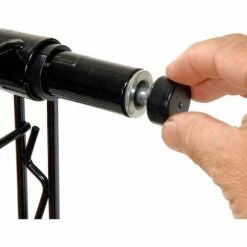 Nexel™ 3-Shelf Wire Computer LAN Workstation with Keyboard Tray, 72"W x 24"D x 34"H, Black -Outlet Desks & Workstations Store 695380BK 07