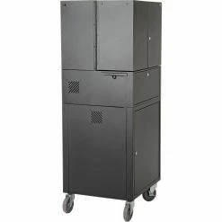 Global Industrial Mobile Fold-Out Computer Cabinet, Black, Assembled 51 Global Industrial Mobile Fold-Out Computer Cabinet, Black, Assembled -Outlet Desks & Workstations Store 695429BK 09