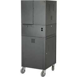 Global Industrial Mobile Fold-Out Computer Cabinet, Black, Assembled 52 Global Industrial Mobile Fold-Out Computer Cabinet, Black, Assembled -Outlet Desks & Workstations Store 695429BK 10