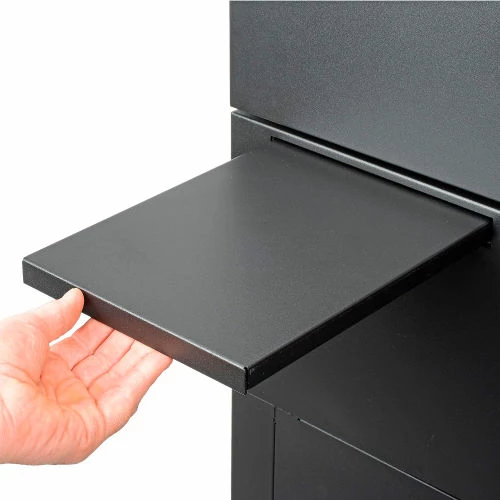 Global Industrial Mobile Fold-Out Computer Cabinet, Black, Assembled 20 Global Industrial Mobile Fold-Out Computer Cabinet, Black, Assembled - Image 20