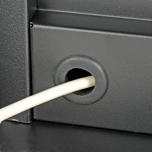 Global Industrial Mobile Fold-Out Computer Cabinet, Black, Assembled 22 Global Industrial Mobile Fold-Out Computer Cabinet, Black, Assembled - Image 22