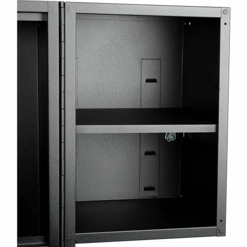 Global Industrial Mobile Fold-Out Computer Cabinet, Black, Assembled 27 Global Industrial Mobile Fold-Out Computer Cabinet, Black, Assembled - Image 27