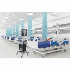 Global Industrial Clear Plastic Protective Shield For Mobile Computer PC Cart 695436 -Outlet Desks & Workstations Store 695436S 04