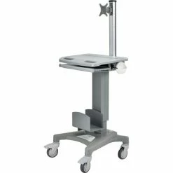Global Industrial Mobile Sit-Stand Computer Workstation, Gray 52 Global Industrial Mobile Sit-Stand Computer Workstation, Gray -Outlet Desks & Workstations Store 695436 19