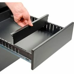 Interion By Global Industrial Interion® 3 Drawer Low File Cabinet - Black -Outlet Desks & Workstations Store 695450 11