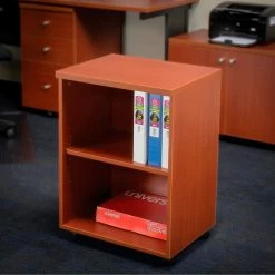 Interion By Global Industrial Interion® 20" Under Desk Storage Cabinet - Cherry -Outlet Desks & Workstations Store 695516 11