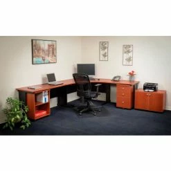 Interion By Global Industrial Interion® 30" Under Desk Storage Cabinet - Cherry 25 Interion By Global Industrial Interion® 30" Under Desk Storage Cabinet - Cherry -Outlet Desks & Workstations Store 695516 13
