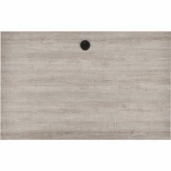 Interion By Global Industrial Interion® Steel Teachers Desk 48x30 - Gray Top with Black Frame -Outlet Desks & Workstations Store 695631GY 13