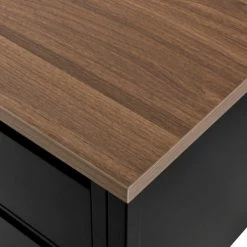 Interion By Global Industrial Interion® Steel Teachers Desk, 60"W x 30"D, Walnut Top with Black Frame 32 Interion By Global Industrial Interion® Steel Teachers Desk, 60"W x 30"D, Walnut Top with Black Frame -Outlet Desks & Workstations Store 695632WN 10