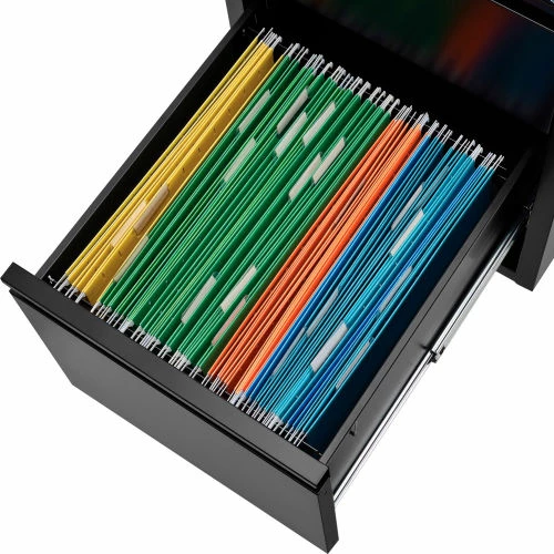 Interion By Global Industrial Interion® Steel Teachers Desk, 60"W x 30"D, Walnut Top with Black Frame 16 Interion By Global Industrial Interion® Steel Teachers Desk, 60"W x 30"D, Walnut Top with Black Frame - Image 16