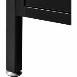 Interion By Global Industrial Interion® Steel Teachers Desk 72x30 - Gray Top with Black Frame -Outlet Desks & Workstations Store 695633GY 18