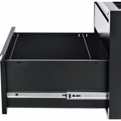 Interion By Global Industrial Interion® Steel Teachers Desk 72x30 - Gray Top with Black Frame -Outlet Desks & Workstations Store 695633GY 21