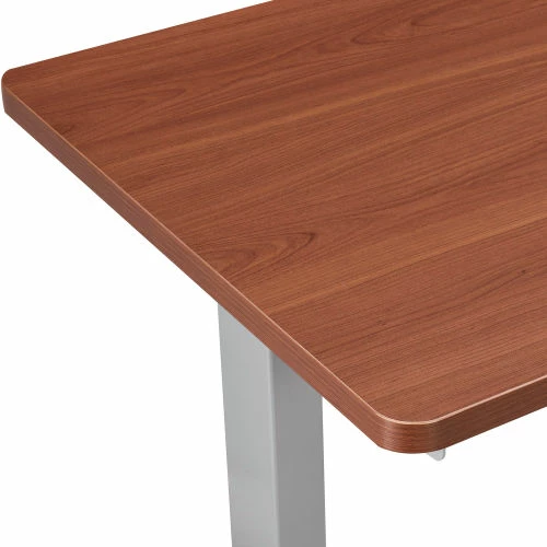 Interion By Global Industrial Interion® Electric Height Adjustable Desk, 72"W x 24"D, Cherry W/ Gray Base 8 Interion By Global Industrial Interion® Electric Height Adjustable Desk, 72"W x 24"D, Cherry W/ Gray Base - Image 8