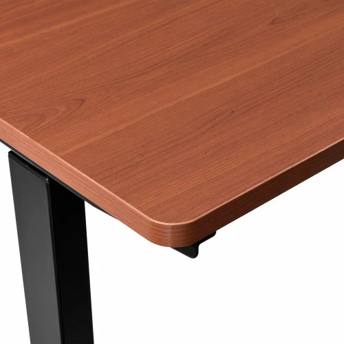 Interion By Global Industrial Interion® Electric Height Adjustable Desk, 72"W x 30"D, Cherry W/ Black Base 8 Interion By Global Industrial Interion® Electric Height Adjustable Desk, 72"W x 30"D, Cherry W/ Black Base - Image 8