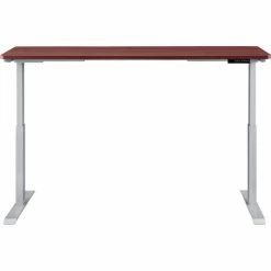 Interion By Global Industrial Interion® Electric Height Adjustable Desk, 72"W x 30"D, Mahogany W/ Gray Base 18 Interion By Global Industrial Interion® Electric Height Adjustable Desk, 72"W x 30"D, Mahogany W/ Gray Base -Outlet Desks & Workstations Store 695778MHGY 02 1