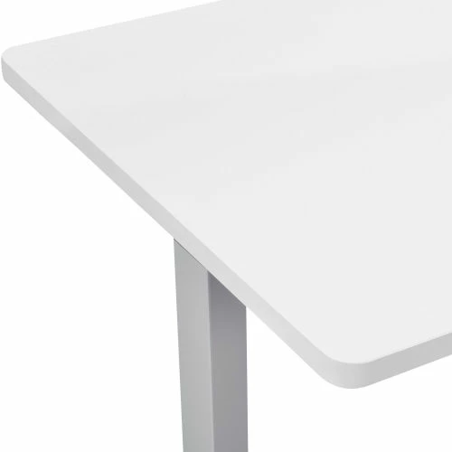 Interion By Global Industrial Interion® Electric Height Adjustable Desk, 72"W x 24"D, White W/ Gray Base 8 Interion By Global Industrial Interion® Electric Height Adjustable Desk, 72"W x 24"D, White W/ Gray Base - Image 8