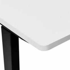 Interion By Global Industrial Interion® Electric Height Adjustable Desk, 72"W x 30"D, White W/ Black Base -Outlet Desks & Workstations Store 695778WH 07