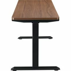Interion By Global Industrial Interion® Electric Height Adjustable Desk, 72"W x 30"D, Walnut W/ Black Base 21 Interion By Global Industrial Interion® Electric Height Adjustable Desk, 72"W x 30"D, Walnut W/ Black Base -Outlet Desks & Workstations Store 695778WN 05 1