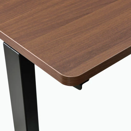 Interion By Global Industrial Interion® Electric Height Adjustable Desk, 72"W x 24"D, Walnut W/ Black Base 8 Interion By Global Industrial Interion® Electric Height Adjustable Desk, 72"W x 24"D, Walnut W/ Black Base - Image 8