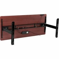 Interion By Global Industrial Interion® Electric Height Adjustable Desk, 48"W x 30"D, Mahogany W/ Black Base 22 Interion By Global Industrial Interion® Electric Height Adjustable Desk, 48"W x 30"D, Mahogany W/ Black Base -Outlet Desks & Workstations Store 695780MH 06 1