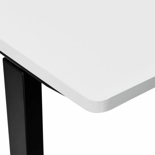 Interion By Global Industrial Interion® Electric Height Adjustable Desk, 60"W x 30"D, White W/ Black Base 8 Interion By Global Industrial Interion® Electric Height Adjustable Desk, 60"W x 30"D, White W/ Black Base - Image 8