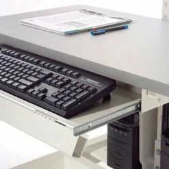 Global Industrial™ Locking Keyboard Drawer - Beige -Outlet Desks & Workstations Store 706543BG 05