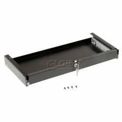 Global Industrial™ Locking Keyboard Drawer - Black