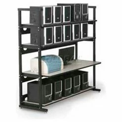 Kendall Howard™ 60" Performance Plus® Heavy Duty LAN Station, White Nebula