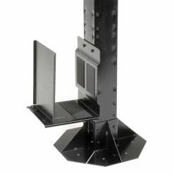 Global Industrial™ Computer CPU/UPS/Power Supply Holder - Black -Outlet Desks & Workstations Store 752148BK 02