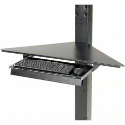 Global Industrial™ Steel Worksurface, 41-1/4"W x 19-1/4"D, Black -Outlet Desks & Workstations Store 752149BK 06