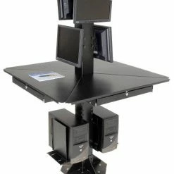 Global Industrial™ Steel Worksurface, 41-1/4"W x 19-1/4"D, Black -Outlet Desks & Workstations Store 752149BK 08