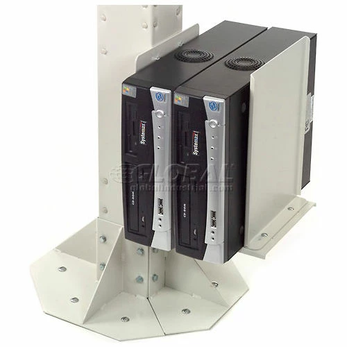 Global Industrial™ Computer CPU/UPS/Power Supply Holder - Beige 3 Global Industrial™ Computer CPU/UPS/Power Supply Holder - Beige - Image 3