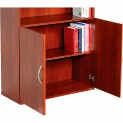 Bush Business Furniture Bush Furniture Half Height Door Kit (2 Doors) - Hansen Cherry - Series C -Outlet Desks & Workstations Store 773279DC 02