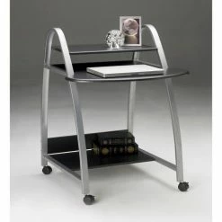 Safco® Products Eastwinds Mobile Arch Computer Desk, Anthracite -Outlet Desks & Workstations Store 971antprops