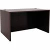 Alera® Wood Desk Shell - 47-1/4"W x 29-1/2"D x 29-5/8"H - Espresso - Valencia Series