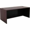 Alera® Wood Desk Shell - 65"W x 29-1/2"D x 29-5/8"H - Espresso - Valencia Series