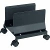 Aidata CS001EB Heavy Duty Mobile CPU Stand, Black
