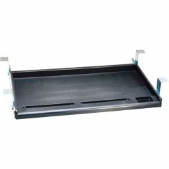 Aidata KB003B Under Desk Keyboard Tray, Black -Outlet Desks & Workstations Store AI9 KB003B