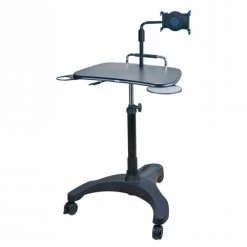 Aidata LPD502P Sit/Stand Mobile Laptop Workstation with Tablet Holder 5 Aidata LPD502P Sit/Stand Mobile Laptop Workstation with Tablet Holder -Outlet Desks & Workstations Store AI9 LPD302P