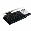 3M AKT80LE Adjustable Keyboard Tray, 17-3/4" Track Length, Black