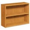 HON® Bookcase Two-Shelf Harvest - 10500 Series