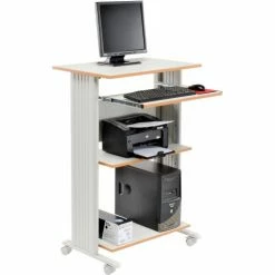 Safco® Products 1923GR Muv™ Stand-up Workstation - Gray