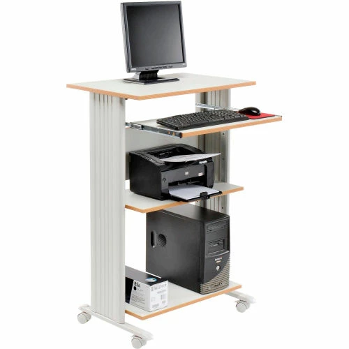 Safco® Products 1923GR Muv Stand-up Workstation - Gray 1 Safco® Products 1923GR Muv Stand-up Workstation - Gray