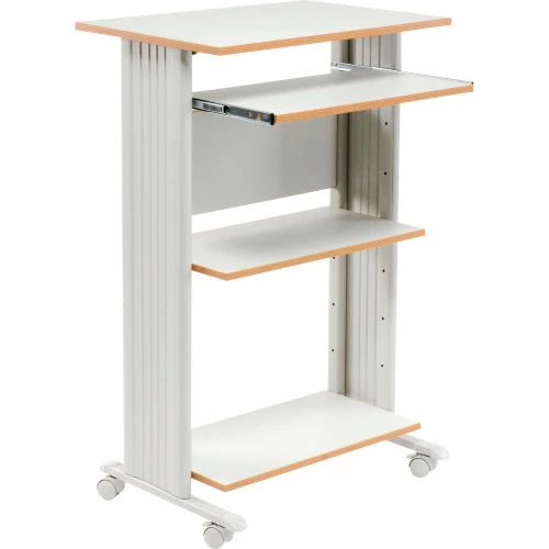 Safco® Products 1923GR Muv Stand-up Workstation - Gray 2 Safco® Products 1923GR Muv Stand-up Workstation - Gray - Image 2