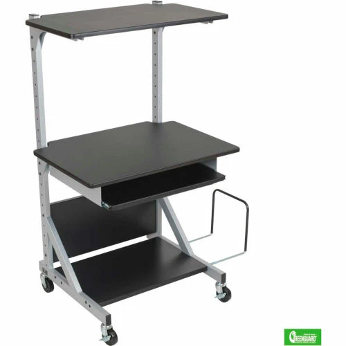 Balt® 42551 Alekto Compact Sit & Stand Workstation, 27-1/2"- 52-1/2"H x 30"W x 24"D 1 Balt® 42551 Alekto Compact Sit & Stand Workstation, 27-1/2"- 52-1/2"H x 30"W x 24"D