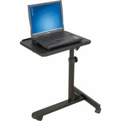 Balt® 89819 Lap Jr. Mobile Laptop Stand, 27"- 42"H x 18"W x 22"D, Black 13 Balt® 89819 Lap Jr. Mobile Laptop Stand, 27"- 42"H x 18"W x 22"D, Black -Outlet Desks & Workstations Store B54236 02